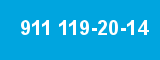911 119-20-14 911 119-20-14